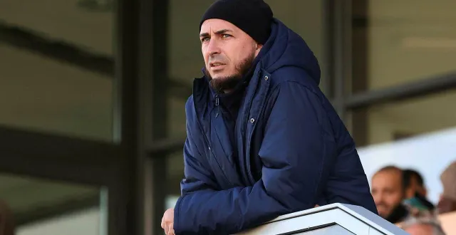 photo  benjamin morel est le nouveau co-entraîneur de l'ag caen (régional 1).  &copy;  marc olejnik 