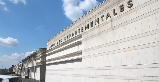 photo  les projections-débats de l’association altaïr ont lieu dans une salle des archives départementales de la manche, rue du maréchal-juin à saint-lô.  &copy;  michel coupard/archives ouest-france 