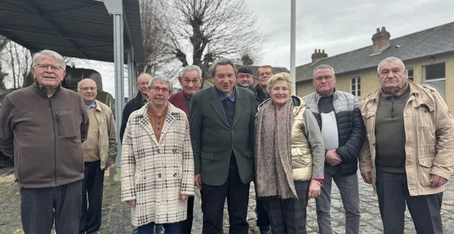 photo  les associations représentatives des anciens combattants d’afrique du nord se sont réunies lundi 19 janvier 2026 à alençon.  &copy;  ouest-france 