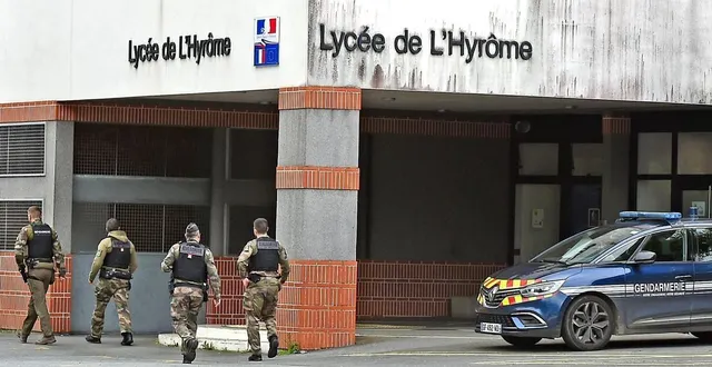 photo  le 27 mai 2024, le lycée de l’hyrôme à chemillé avait été le théâtre d’une attaque au couteau dans une salle de classe.  &copy;  archives co - étienne lizambard 