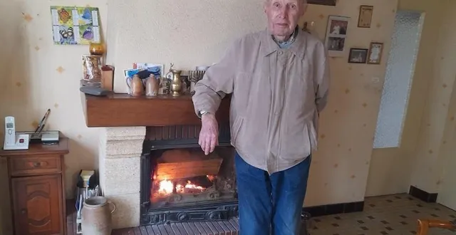 photo  lucien loiseau vit encore seul dans sa maison.  &copy;  co 