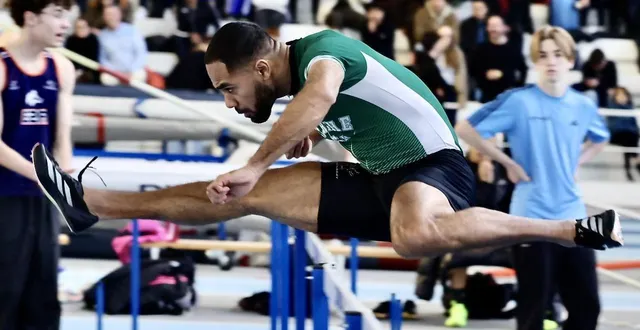 photo  mattéo ngo a réussi une belle rentrée au meeting de nantes, vendredi 23 janvier.  &copy;  archive of 
