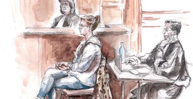 photo  la mère de gabriel, avec ses deux avocats.  &copy;  amandine ricart 