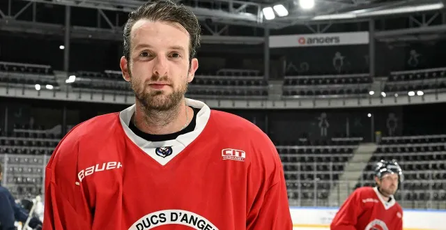 photo  matt prapavessis a largement contribué au succès des ducs à cergy grâce à son triplé, mardi 27 janvier 2026.  &copy;  archives ouest-france 