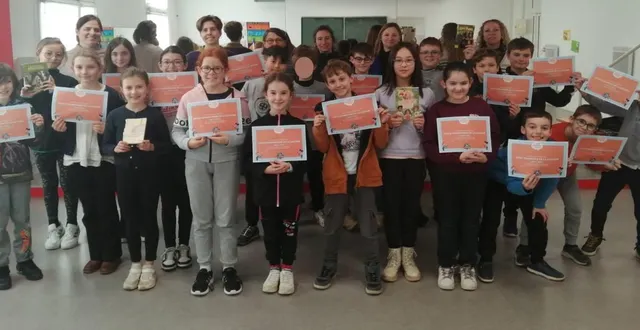 photo  les cm1 de l’école joubert ont cultivé le goût de la lecture.  &copy;  ouest-france 