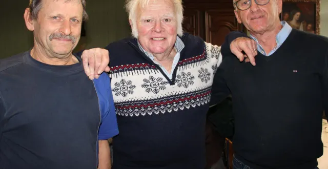 photo  de gauche à droite : louis beauruelle, wilky colin et françois bisson. bernard plumerand était absent.  &copy;  ouest-france 