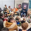 photo  la bibliothèque municipale a drainé beaucoup d’enfants accompagnés de leurs parents, mercredi 21 janvier. ils ont goûté de belles histoires contées… mais aussi des friandises. 