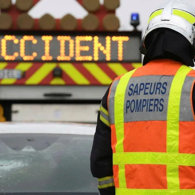 photo 21 pompiers ont été mobilisés pour un accident à mazé-milon (photo d’illustration)  ©  archives co - laurent combet