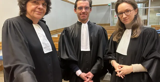 photo  me christine cappato, me aubin jean et me sarah virrion défendent les intérêts de la mère de l’enfant décédé.  &copy;  co 