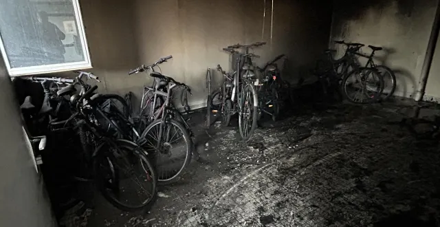 photo  seize vélos ont brûlé dans le local.  &copy;  ouest-france 