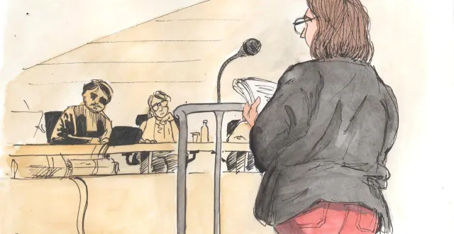 photo  témoins et enquêteurs se sont succédé à la barre de la cour d’assises, ce mercredi 28 janvier 2026. la compagne de la victime, qui a quitté le mans après les faits, s’est exprimée par visioconférence.  &copy;  gauvain salles 