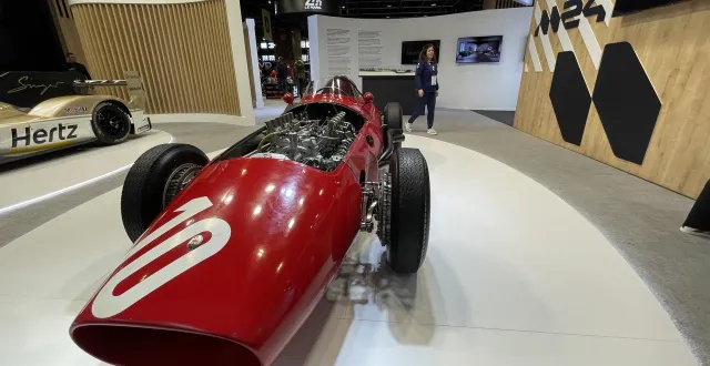 photo  la maserati 250f qui fera partie du nouveau pôle de monoplaces dans le m24.  &copy;  ouest-france 