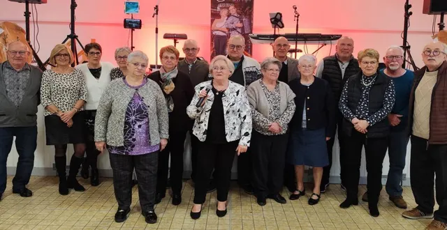 photo  mardi matin, à la salle polyvalente, le club du saint-santin a tenu son assemblée générale.  &copy;  ouest-france 