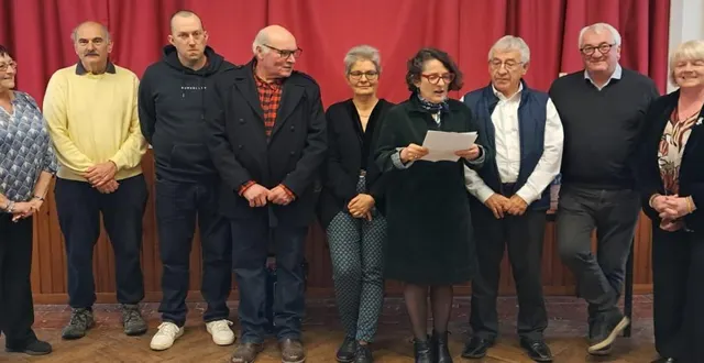 photo  chantal nicoleau a présenté ses vœux à ses administrés.  &copy;  ouest-france 