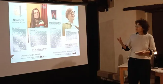 photo  aurélie dernoncourt, directrice de la médiathèque.  &copy;  co 