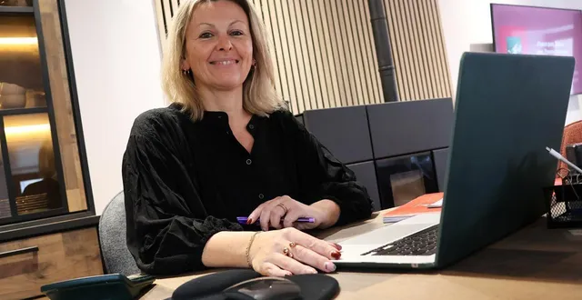 photo  vanessa louni peut travailler de chez elle ou sur site pour ses prestations de services à la carte en tant qu’assistante indépendante.  &copy;  ouest-france 