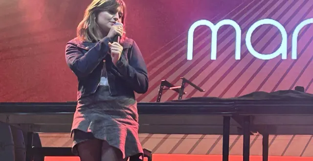 photo  après avoir chanté à deux reprises au mans avec ses camarades de la star academy, marine sera seule sur scène le 1er février.  &copy;  photo archives le maine libre 