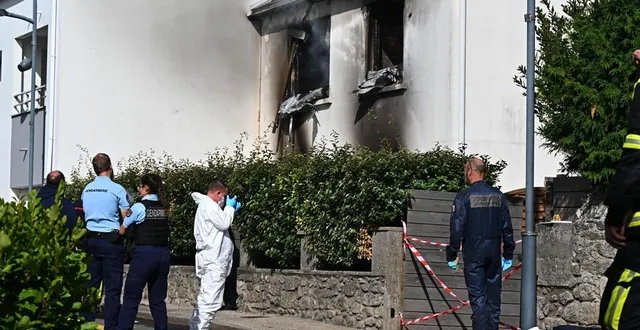 photo  à la turballe, le 8 septembre 2025, le meurtre de soizick jarno avait été suivi d’un incendie de sa maison.  &copy;  franck dubray / ouest france 
