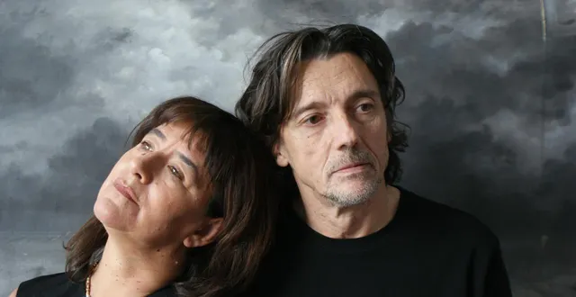 photo  romane bohringer et stanislas nordey dans scènes de la vie conjugale, au cargo, le vendredi 13 mars.  &copy;  le cargo 