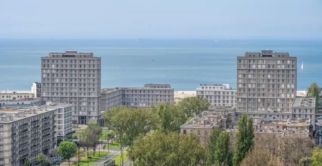 photo  le havre (seine-maritime) est la 22e grande ville de france du classement établi par « ville de rêve ».  &copy;  anne-bettina brunet 
