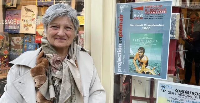 photo  sylvie robert-stock, présidente de l’association ciné coup de cœur, à trouville-sur-mer, dresse un bilan positif de l’année 2025 et annonce un programme plus important en 2026.  &copy;  archives ouest-france 