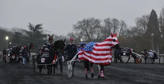 photo  dimanche 25 janvier 2026 le prix d’amérique legend race, course sacrant le meilleur trotteur du monde, se déroulait sur l’hippodrome de vincennes.  &copy;  ouest-france 