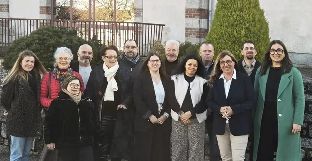 photo  la liste conduite par emmanuelle chauvin au complet.  &copy;  co 