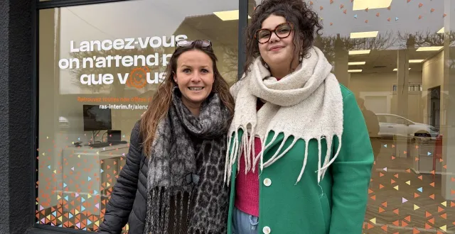 photo  l’agence ras intérim a ouvert ses portes le 17 décembre 2025 à alençon.  &copy;  ouest-france 