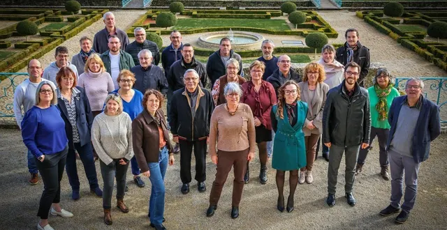 photo  les membres de la liste « une belle évolution ensemble ».  &copy;  sylvie brunet 