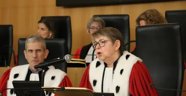 photo  l’audience solennelle de rentrée de la cour d’appel de caen a eu lieu jeudi 29 janvier 2026.  &copy;  ouest-france 