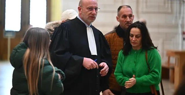 photo  me paul hugot, avocat de la famille mandote, jeudi 29 janvier 2026 au tribunal correctionnel d’angers (maine-et-loire).  &copy;  franck dubray 