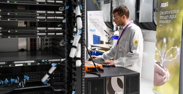 photo  l’usine atos d’angers, qui assemble des supercalculateurs, va reprendre le nom de bull.  &copy;  archives co - laurent combet 
