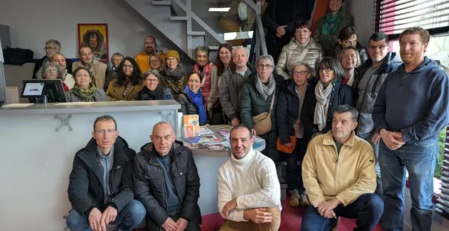 photo  l’équipe du cinéma l’alliance est prête à accueillir les spectateurs pour une séance du film « les légendaires », précédée d’un concert de cécile corbel qui signe la bande originale.  &copy;  ouest-france 