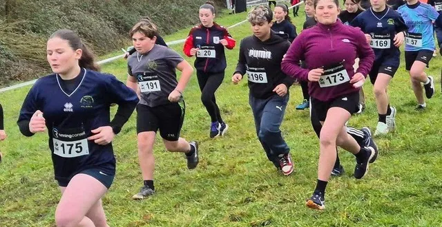 photo  le cross départemental attire toujours de nombreux jeunes pompiers.  &copy;  pompiers de carrouges 
