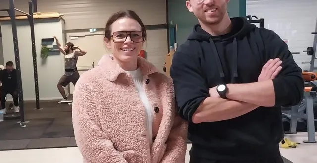 photo  christel delangle, gérante de my gym, et nicolas limat, éducateur sportif et responsable des activités.  &copy;  ouest-france 