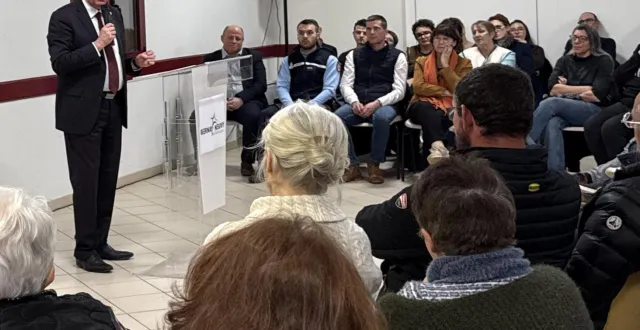 photo  des derniers vœux pour ce maire très investi.  &copy;  le maine libre 