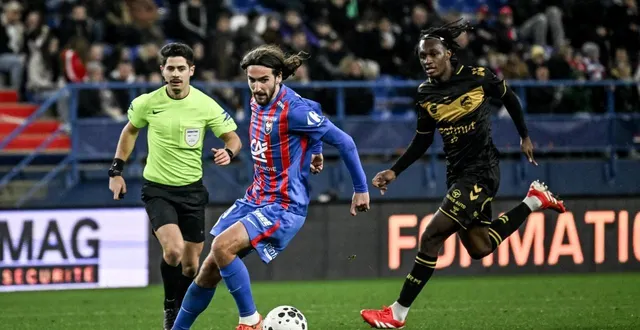 photo  lorenzo rajot et le sm caen sont face à un menu copieux pour les quatre prochaines journées de national.  &copy;  martin roche / ouest-france 