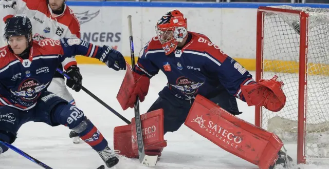 photo  matt o’connor, gardien des ducs, n’a toujours pas rejoué depuis le 30 novembre dernier.  &copy;  photo co-jérôme hurstel 