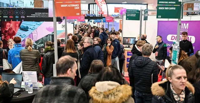 photo  des professionnels ainsi que des conseillers d’orientation seront présents pour accompagner les étudiants dans leurs recherches.  &copy;  archives mathis harpham / ouest-france 