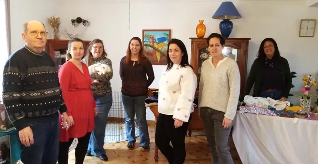 photo  les animateurs de la journée portes ouvertes.  &copy;  le maine libre 