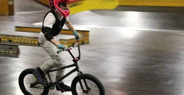 photo  le skatepark le spot accueille un événement bmx, ce samedi.  &copy;  archives le maine libre 