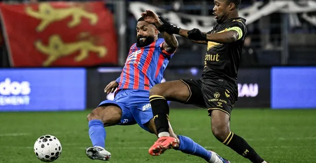 photo  yann m’vila, ici contre quevilly rouen, a connu gaël clichy en équipe de france il y a une quinzaine d’années.  &copy;  martin roche / ouest-france 