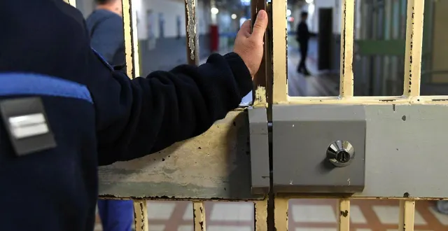 photo  la bagarre s’est produite à la maison d’arrêt d’angers (maine-et-loire), en novembre 2025.  &copy;  laurent combet 