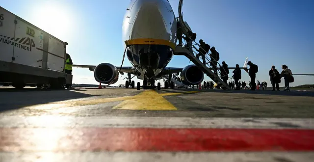 photo  l’aéroport de nantes a retrouvé sa fréquentation précédant la crise sanitaire.  &copy;  franck dubray / archives ouest-france 