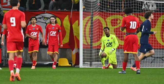 photo  le parcours des jeunes manceaux s’est arrêté au stade des seizièmes de finale, ce vendredi 30 janvier 2026, sur la pelouse de marie-marvingt.  &copy;  le maine libre - denis lambert 