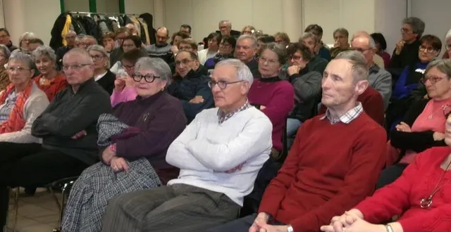 photo  soixante-quinze adhérents assistaient à la cérémonie des vœux de cap rando.  &copy;  ouest-france 