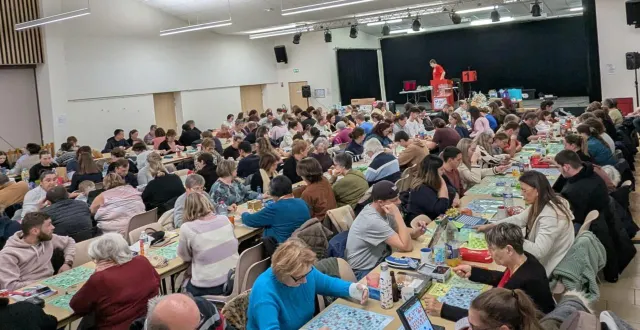 photo  plus de 250 participants au loto de l’ape de l’école primaire jules-ferry à chaufour-notre-dame.  &copy;  le maine libre 