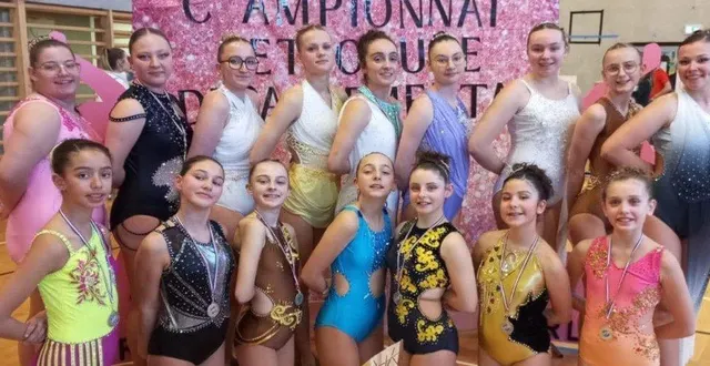 photo  plusieurs places d’honneur pour les participantes au championnat départemental.  &copy;  le maine libre 