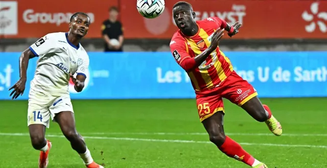 photo  le mans fc (ici dame gueye) avait arraché le match nul contre troyes lors du match aller (2-2).  &copy;  archives franck dubray / ouest france 