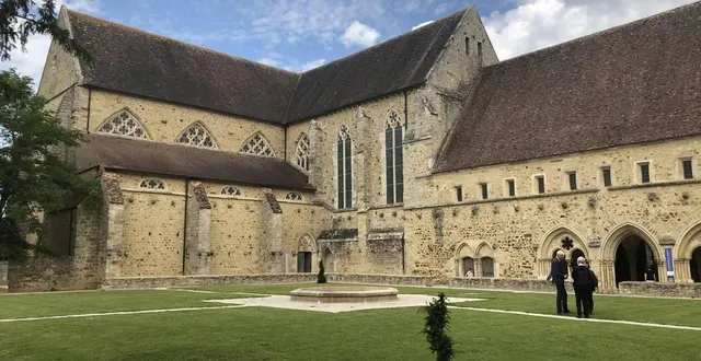 photo  l’abbaye royale de l’épau, à yvré-l’evêque près du mans (sarthe), rouvre ses portes au public, ce mercredi 4 février.  &copy;  archives ouest-france 